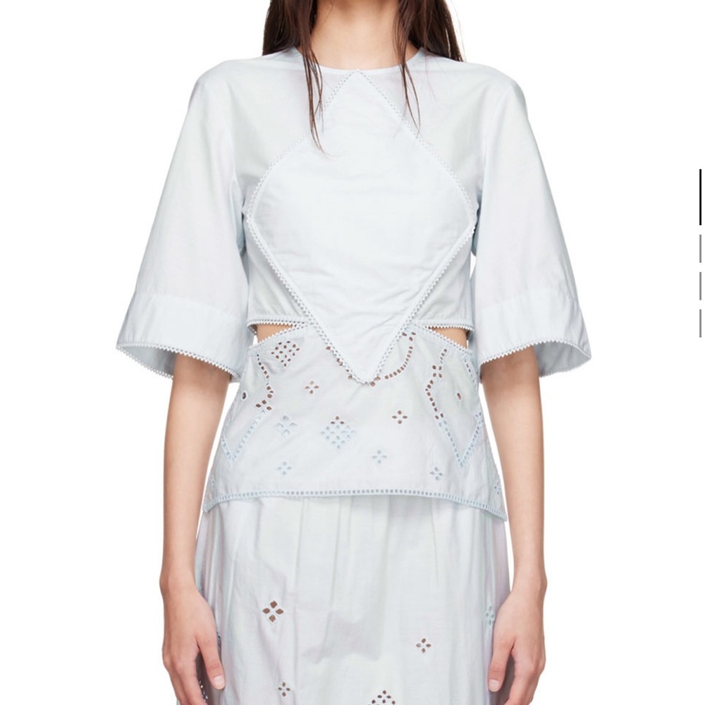 Cute and elegant top from Ganni